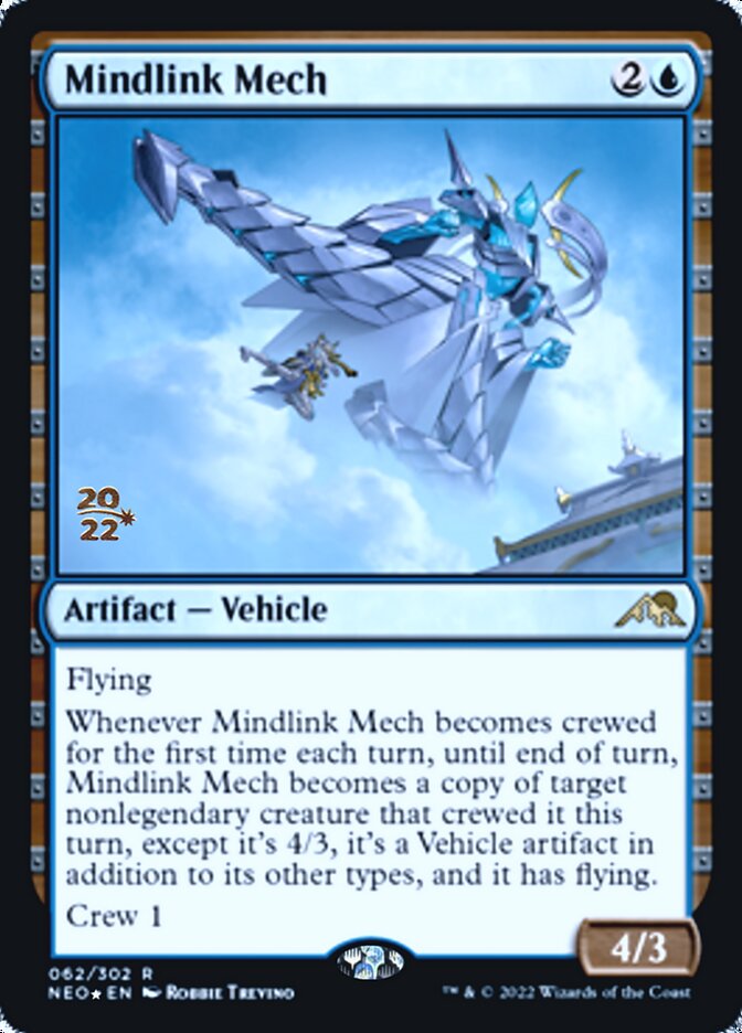 Mindlink Mech [Kamigawa: Neon Dynasty Prerelease Promos] | Game Grid - Logan