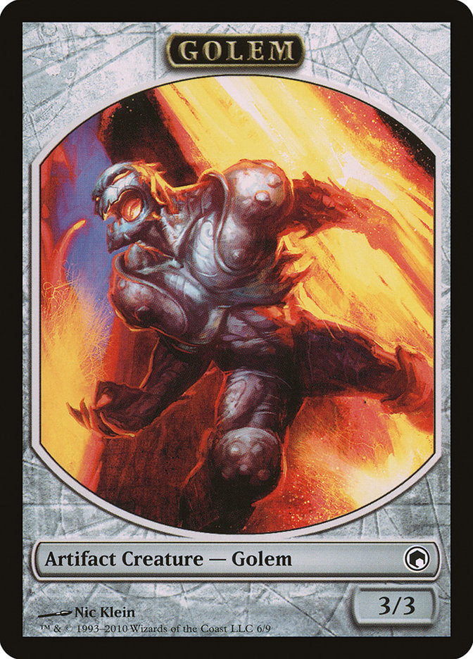 Golem Token [Scars of Mirrodin Tokens] | Game Grid - Logan