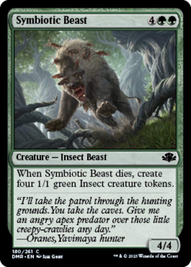 Symbiotic Beast [Dominaria Remastered] | Game Grid - Logan