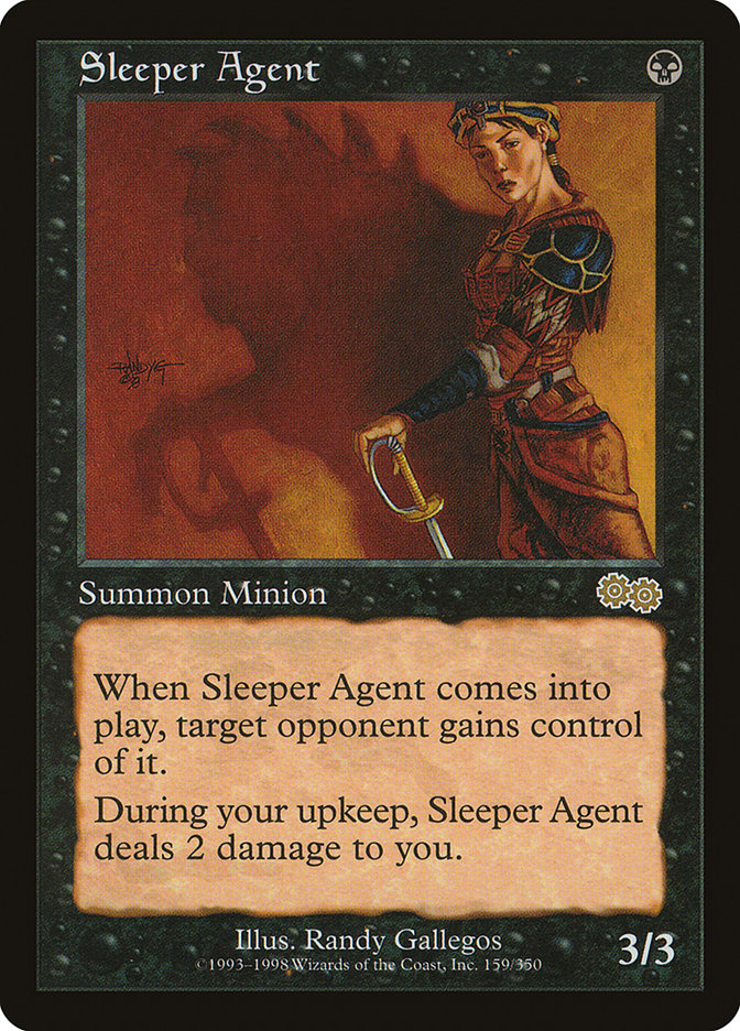 Sleeper Agent [Urza's Saga] | Game Grid - Logan