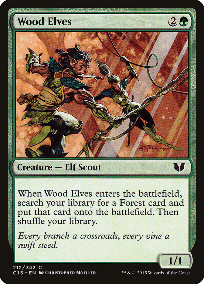 Wood Elves [Commander 2015] | Game Grid - Logan