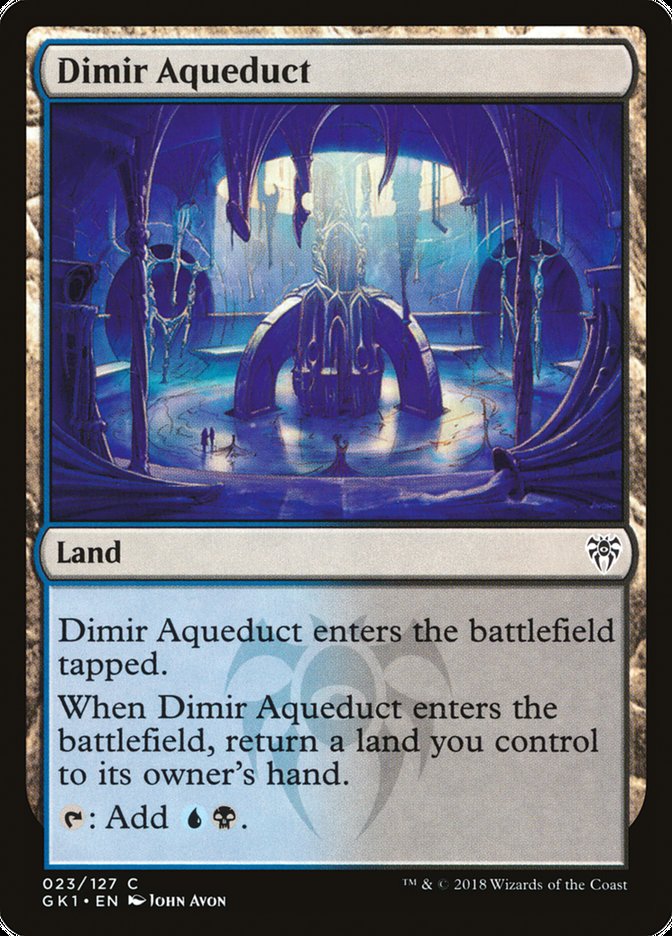 Dimir Aqueduct [Guilds of Ravnica Guild Kit] | Game Grid - Logan