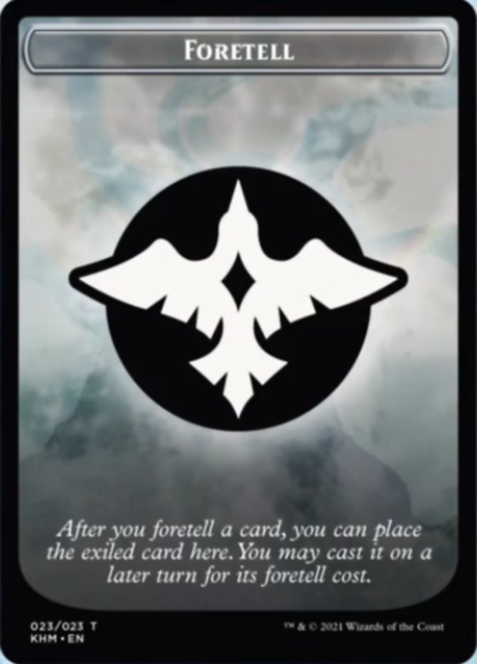 Foretell [Kaldheim Tokens] | Game Grid - Logan