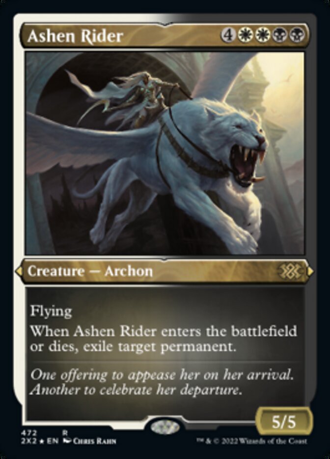 Ashen Rider (Foil Etched) [Double Masters 2022] | Game Grid - Logan