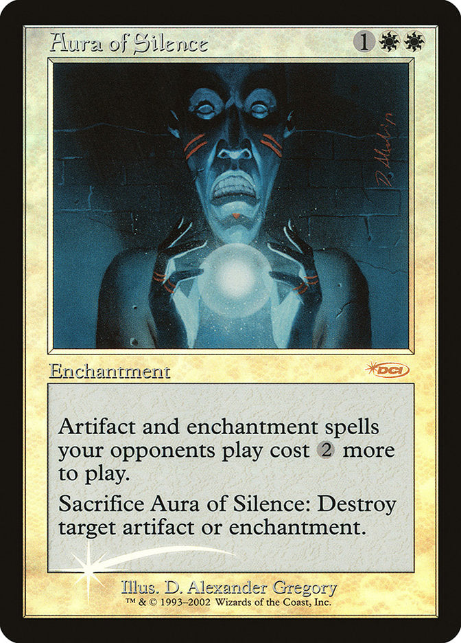 Aura of Silence [Friday Night Magic 2002] | Game Grid - Logan