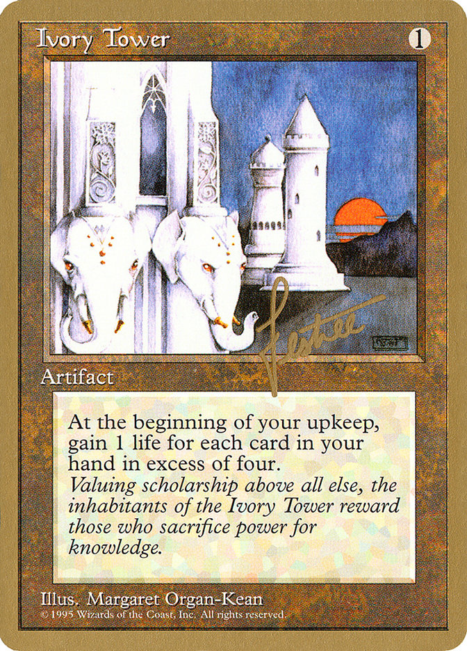 Ivory Tower (Bertrand Lestree) [Pro Tour Collector Set] | Game Grid - Logan