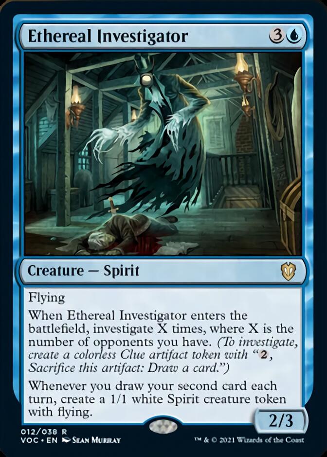 Ethereal Investigator [Innistrad: Crimson Vow Commander] | Game Grid - Logan
