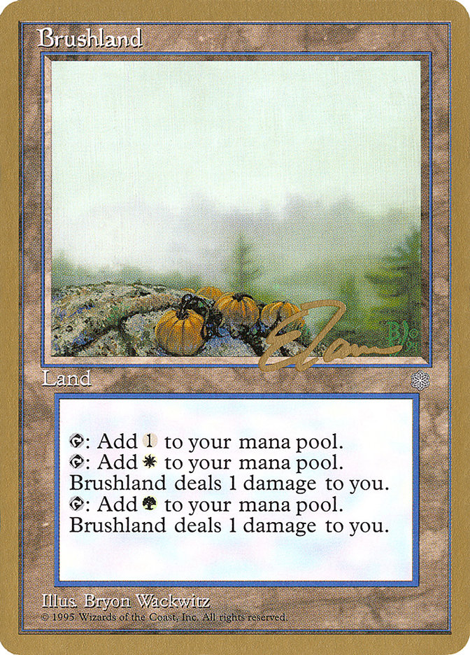 Brushland (Eric Tam) [Pro Tour Collector Set] | Game Grid - Logan