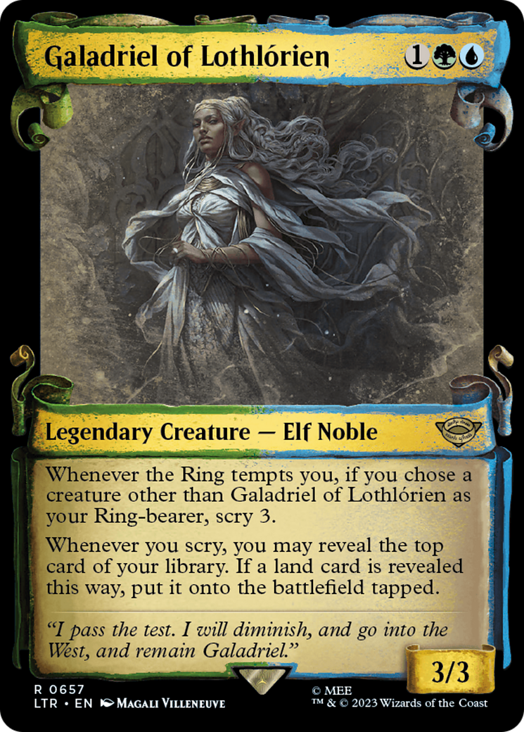 Galadriel of Lothlorien [The Lord of the Rings: Tales of Middle-Earth Showcase Scrolls] | Game Grid - Logan