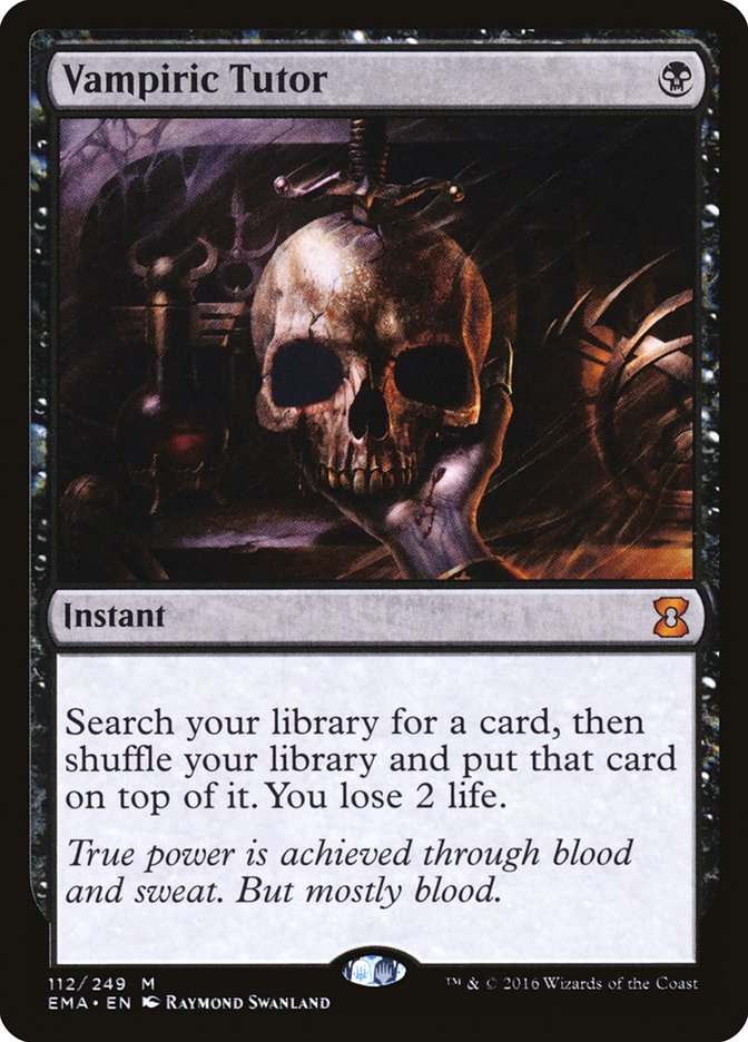 Vampiric Tutor [Eternal Masters] | Game Grid - Logan