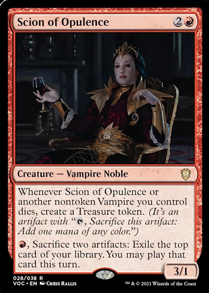 Scion of Opulence [Innistrad: Crimson Vow Commander] | Game Grid - Logan