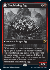 Smoldering Egg // Ashmouth Dragon [Innistrad: Double Feature] | Game Grid - Logan