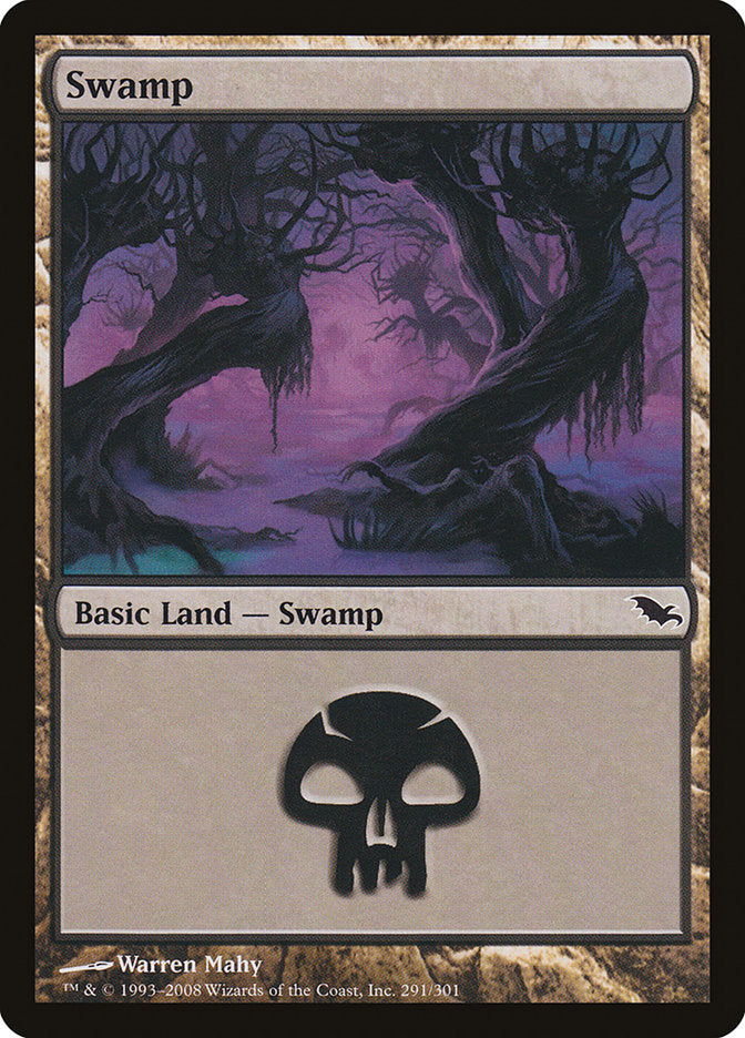 Swamp (291) [Shadowmoor] | Game Grid - Logan