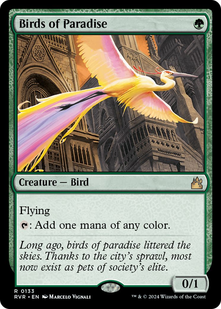 Birds of Paradise [Ravnica Remastered] | Game Grid - Logan