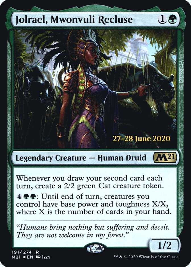 Jolrael, Mwonvuli Recluse [Core Set 2021 Prerelease Promos] | Game Grid - Logan