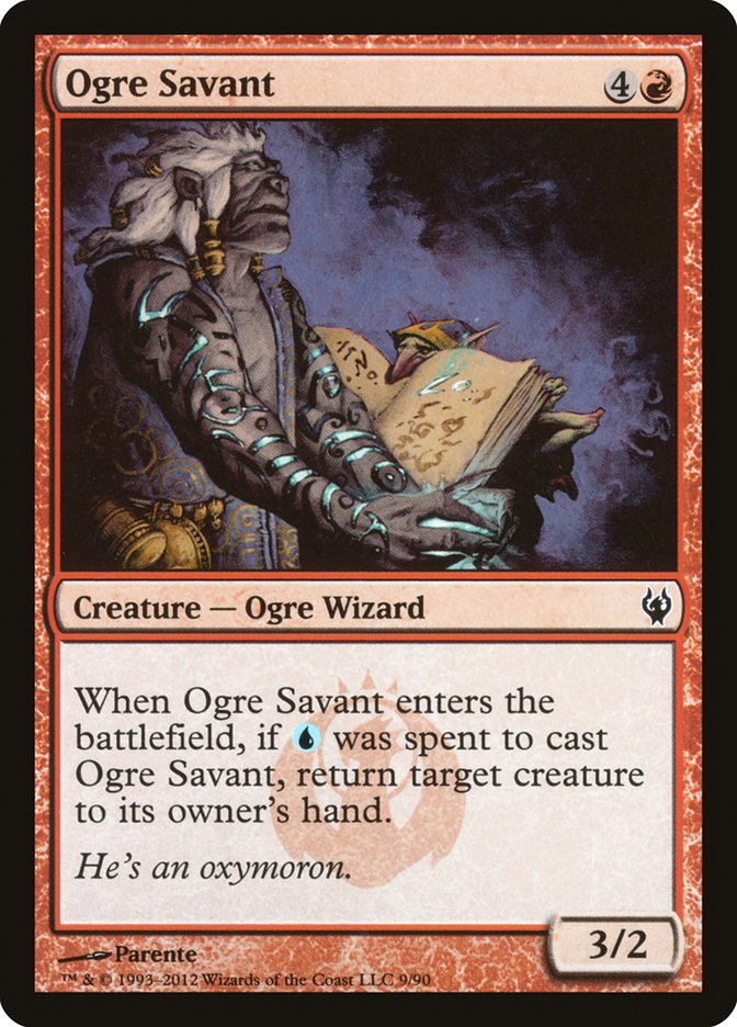 Ogre Savant [Duel Decks: Izzet vs. Golgari] | Game Grid - Logan