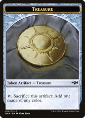 Cleric // Treasure Double-Sided Token [Ravnica Allegiance Guild Kit Tokens] | Game Grid - Logan