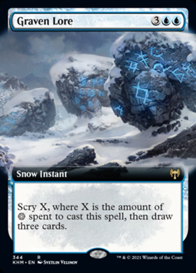 Graven Lore (Extended Art) [Kaldheim] | Game Grid - Logan