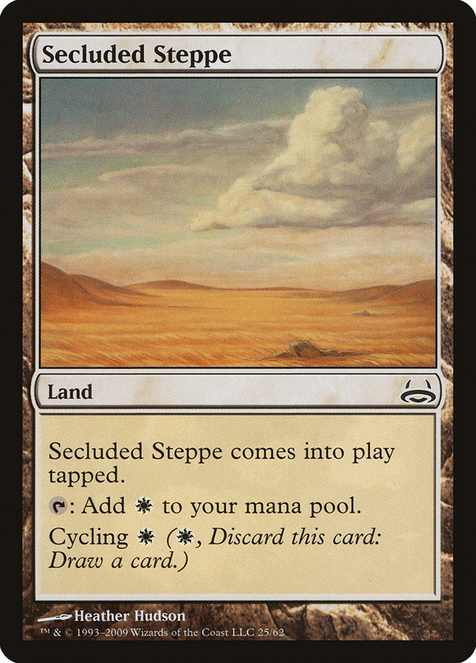 Secluded Steppe [Duel Decks: Divine vs. Demonic] | Game Grid - Logan