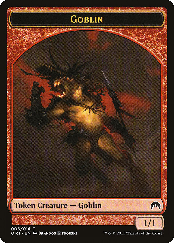 Goblin Token [Magic Origins Tokens] | Game Grid - Logan