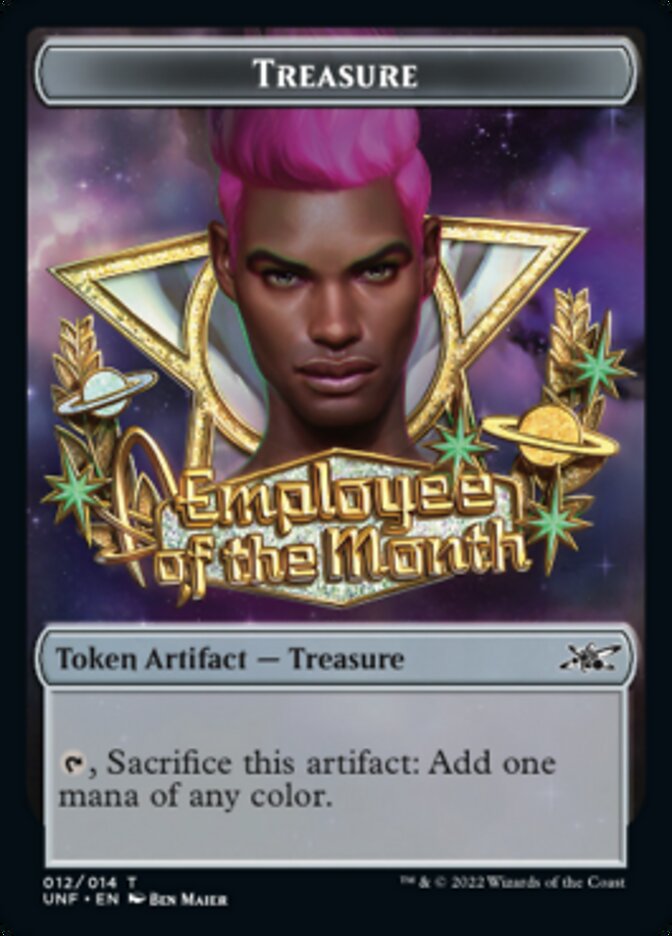 Treasure (012) Token [Unfinity Tokens] | Game Grid - Logan