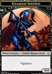 Steadfast Sentinel // Zombie Double-Sided Token [Hour of Devastation Tokens] | Game Grid - Logan