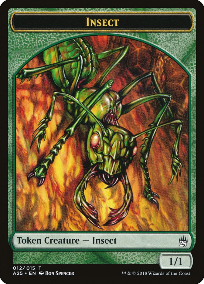 Insect Token [Masters 25 Tokens] | Game Grid - Logan