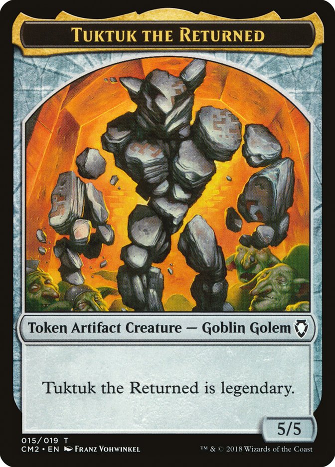 Tuktuk the Returned Token [Commander Anthology Volume II Tokens] | Game Grid - Logan