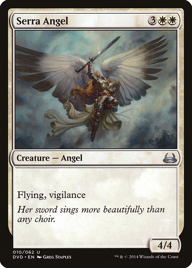 Serra Angel (Divine vs. Demonic) [Duel Decks Anthology] | Game Grid - Logan