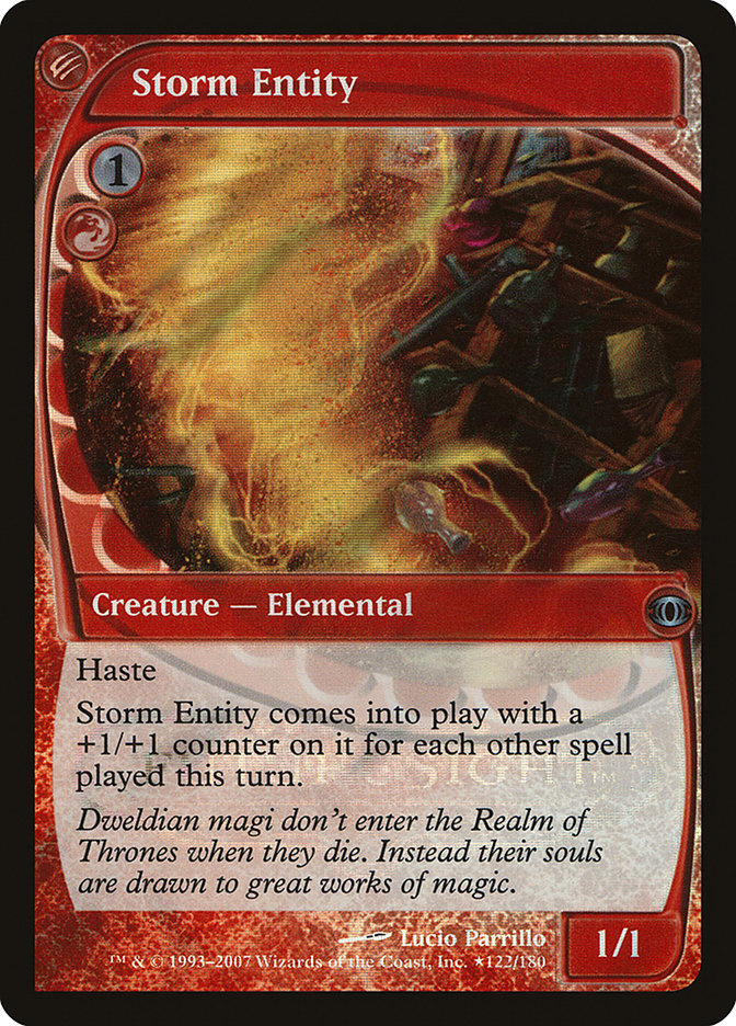 Storm Entity [Future Sight Promos] | Game Grid - Logan