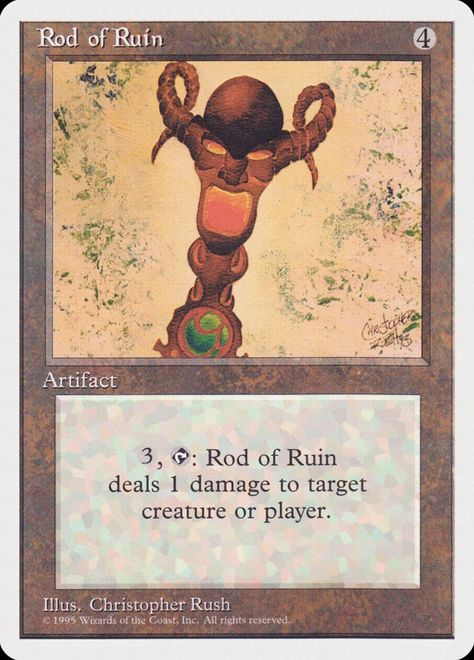 Rod of Ruin [Rivals Quick Start Set] | Game Grid - Logan