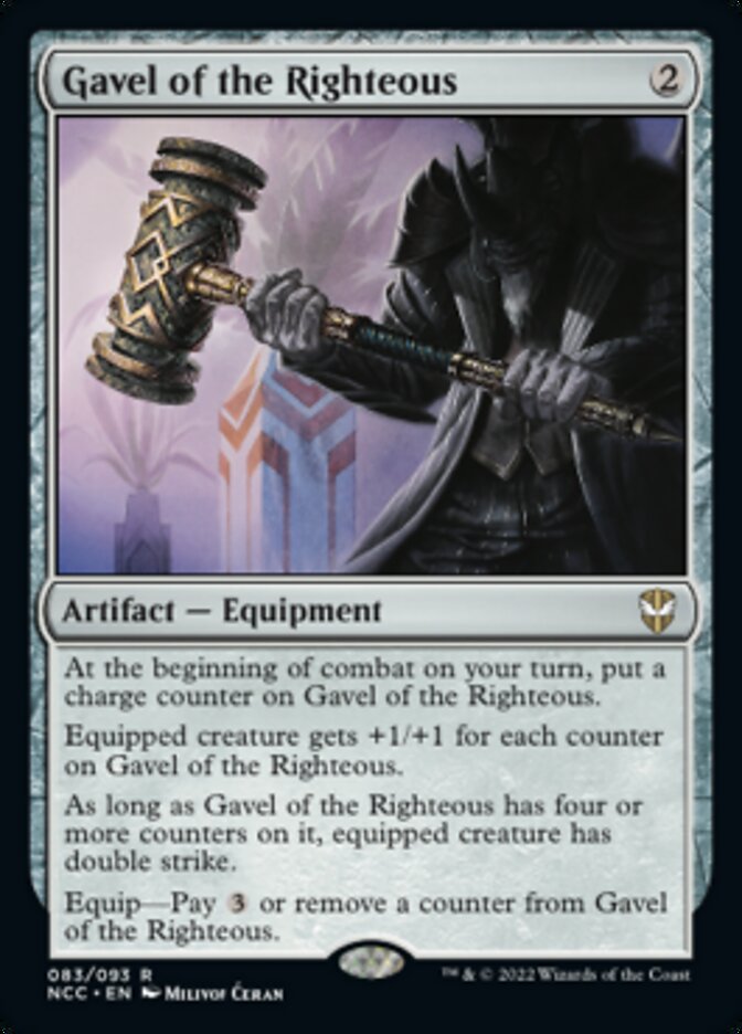 Gavel of the Righteous [Streets of New Capenna Commander] | Game Grid - Logan