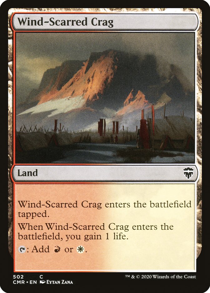 Wind-Scarred Crag [Commander Legends] | Game Grid - Logan