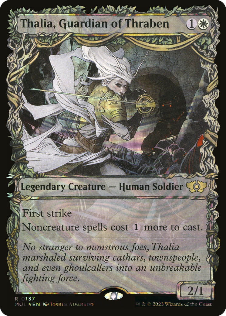 Thalia, Guardian of Thraben (Halo Foil) [Multiverse Legends] | Game Grid - Logan