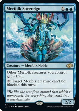 Merfolk Sovereign [Jumpstart 2022] | Game Grid - Logan