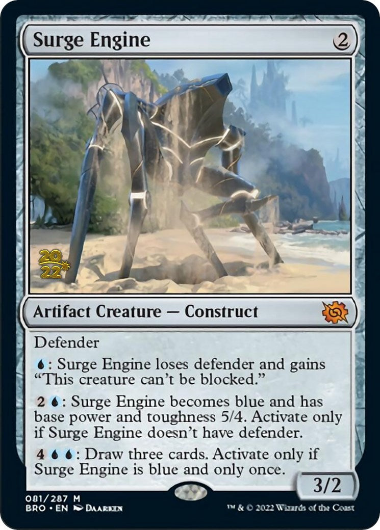 Surge Engine [The Brothers' War Prerelease Promos] | Game Grid - Logan