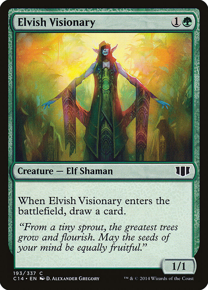 Elvish Visionary [Commander 2014] | Game Grid - Logan