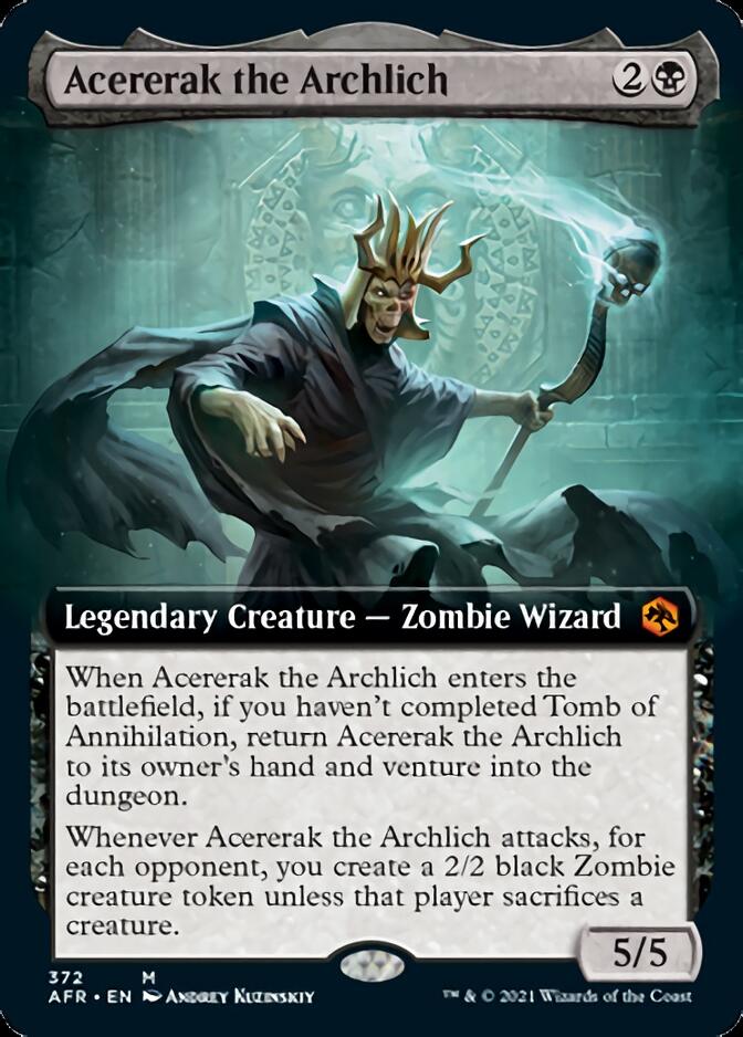 Acererak the Archlich (Extended Art) [Dungeons & Dragons: Adventures in the Forgotten Realms] | Game Grid - Logan