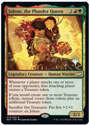 Jolene, the Plunder Queen (Promo Pack) [Streets of New Capenna Commander Promos] | Game Grid - Logan