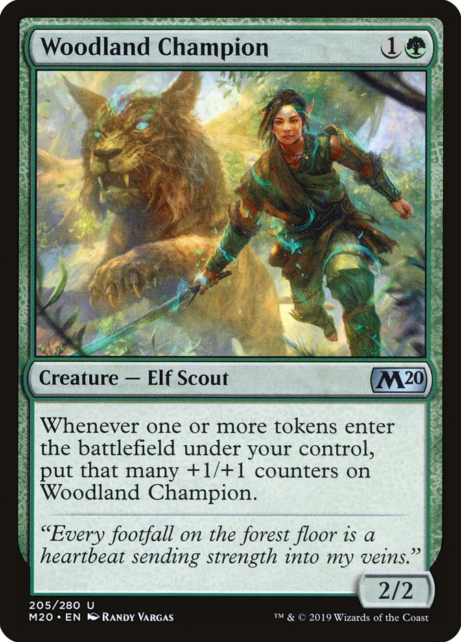 Woodland Champion [Core Set 2020] | Game Grid - Logan