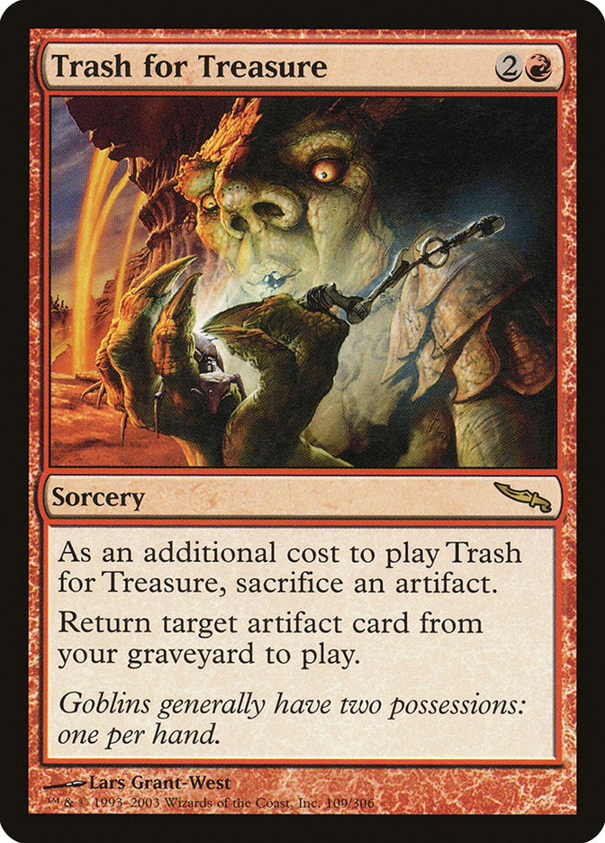 Trash for Treasure [Mirrodin] | Game Grid - Logan