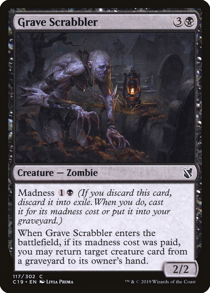 Grave Scrabbler [Commander 2019] | Game Grid - Logan