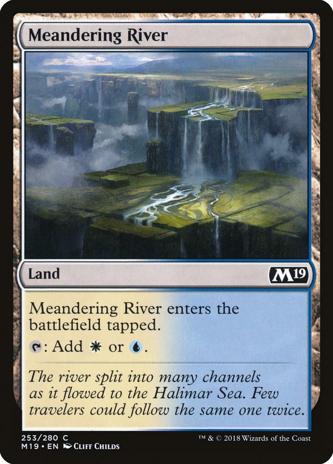 Meandering River [Core Set 2019] | Game Grid - Logan