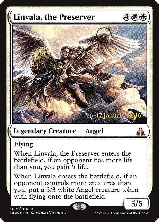 Linvala, the Preserver [Oath of the Gatewatch Prerelease Promos] | Game Grid - Logan
