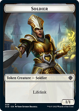 Insect // Soldier Double-Sided Token [Starter Commander Decks] | Game Grid - Logan