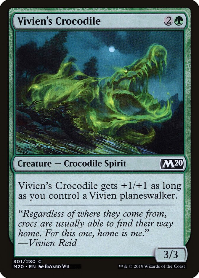 Vivien's Crocodile [Core Set 2020] | Game Grid - Logan