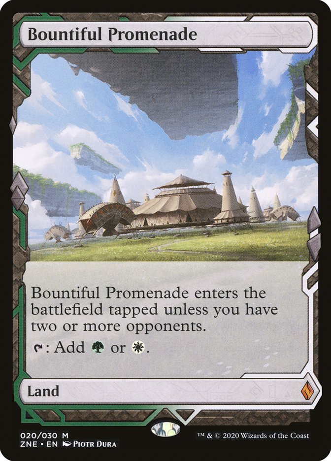 Bountiful Promenade (Expeditions) [Zendikar Rising Expeditions] | Game Grid - Logan