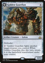 Golden Guardian // Gold-Forge Garrison [Rivals of Ixalan] | Game Grid - Logan