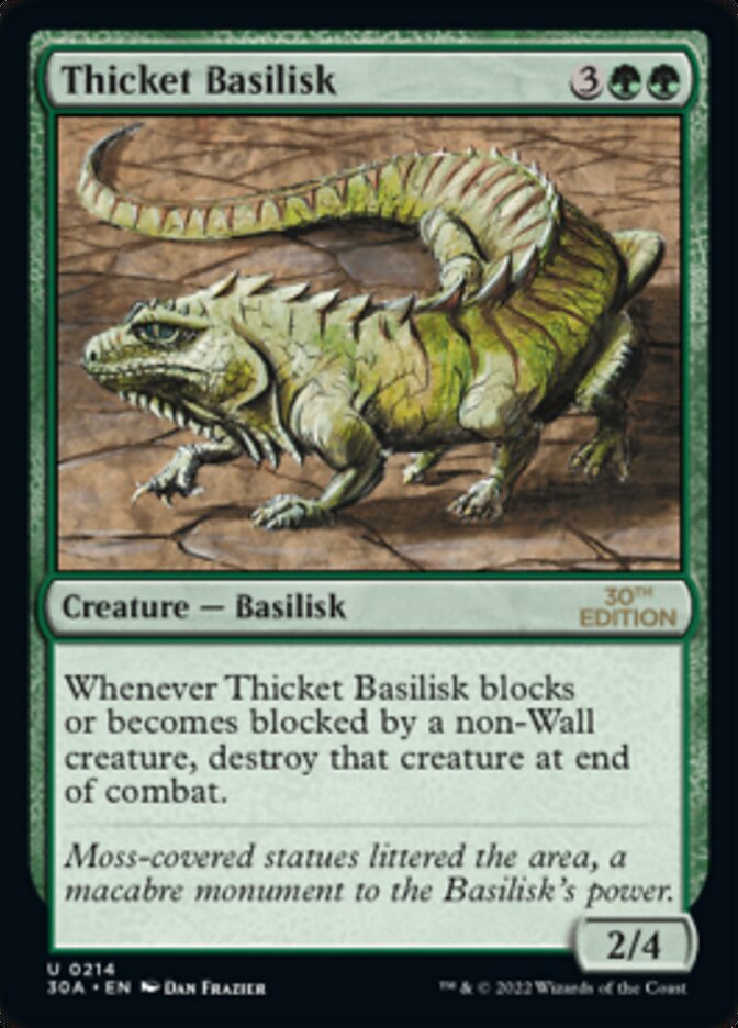 Thicket Basilisk [30th Anniversary Edition] | Game Grid - Logan