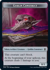 Satyr // Goblin Construct Double-Sided Token [Challenger Decks 2021 Tokens] | Game Grid - Logan